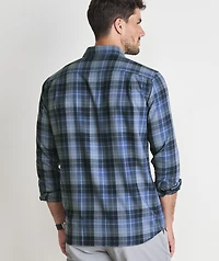 Brant Point Plaid Tech Twill Shirt