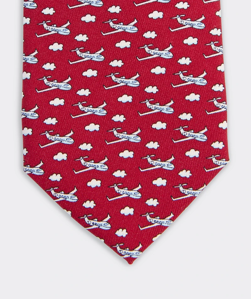 Boys' Airplanes Silk Tie