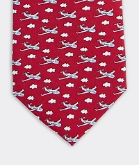 Boys' Airplanes Silk Tie
