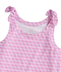 OUTLET Girls' Performance Tie-Sleeve Dress