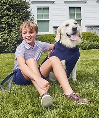 Boys' Multi Bradley Stripe Sankaty Polo