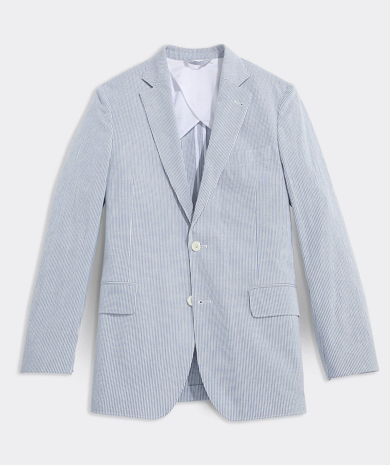 Seersucker Blazer