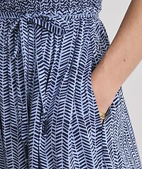 Ellen Puff-Sleeve Midi Dress