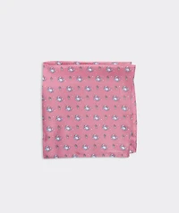 Crab Printed Pocket Square