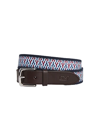 OUTLET Micro Lobsters Canvas Club Belt
