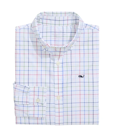 OUTLET Boys' Performance Nylon Check Shirt