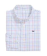 OUTLET Boys' Performance Nylon Check Shirt