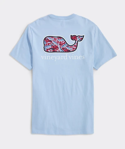 Bone Fishing Whale Short-Sleeve Pocket Tee