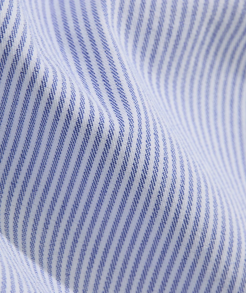 Commodore Stripe Performance Cotton Shirt