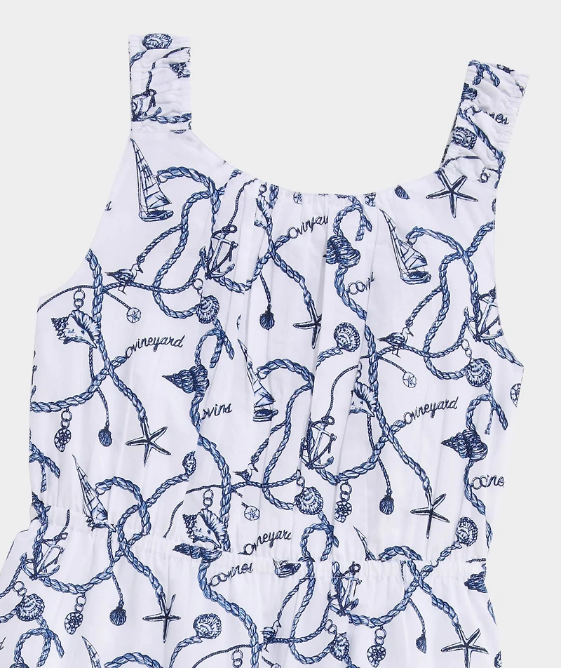 OUTLET Girls' Rope Toile Keyhole Dress