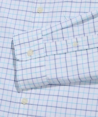 Moorings Tattersall Performance Cotton Shirt