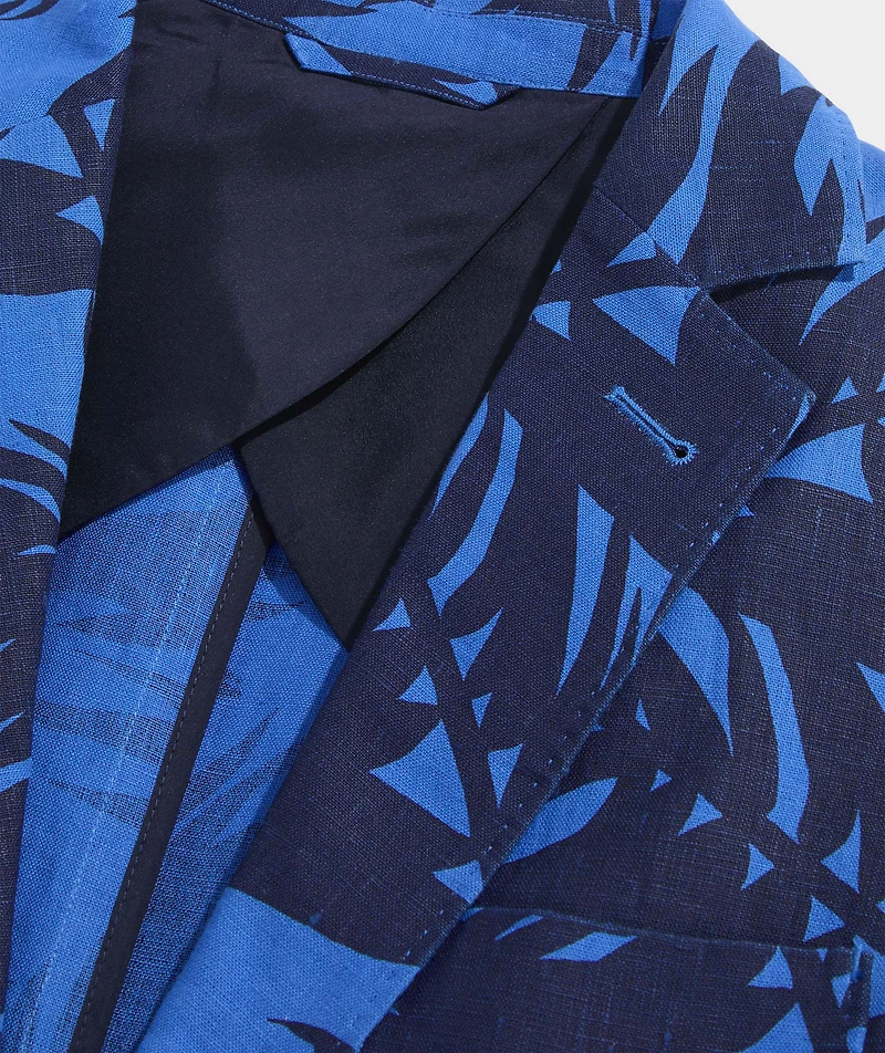 Breezy Palms Linen Blazer