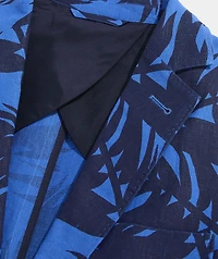 Breezy Palms Linen Blazer