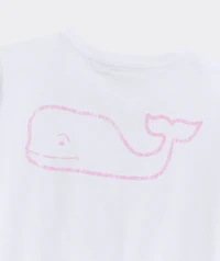 Girls' Vintage Whale Short-Sleeve Pocket Tee