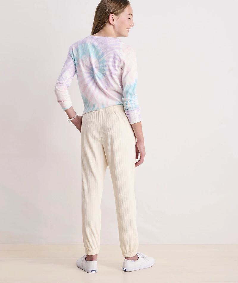 Girls' Velour Joggers