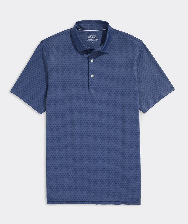 Printed Palmero Performance Polo