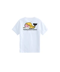 OUTLET Boys' Fisherman Whale Short-Sleeve Pocket Tee