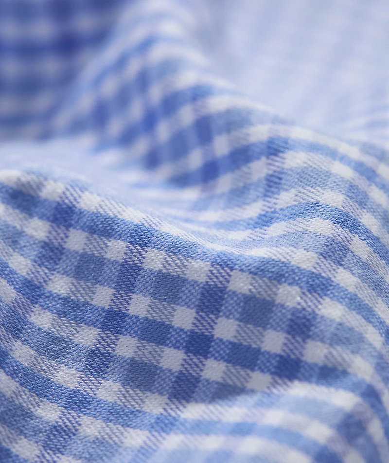 Boys' Tradewind Check Performance Cotton Shirt
