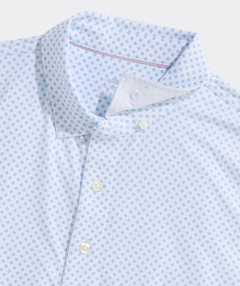 Printed Palmero Performance Polo