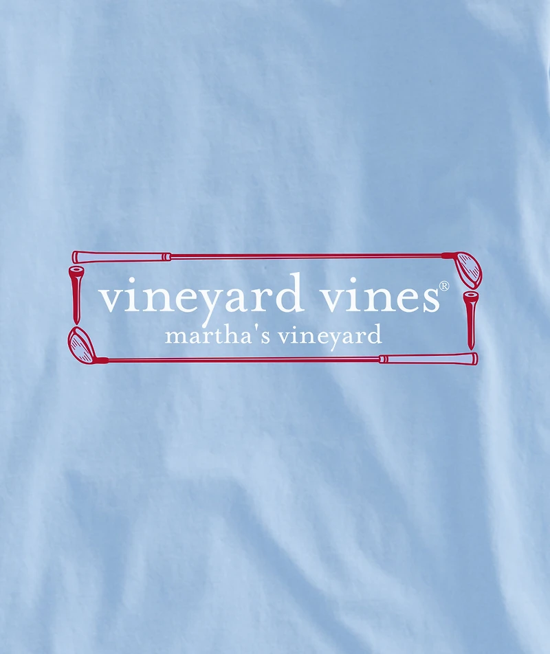 OUTLET Golf Logo Box Long-Sleeve Tee