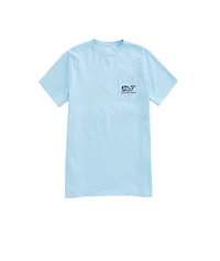 OUTLET Women's Paisley Floral Whale Short-Sleeve Pocket Tee