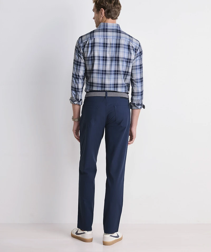 Straight Fit Performance On-The-Go 5-Pocket Pants