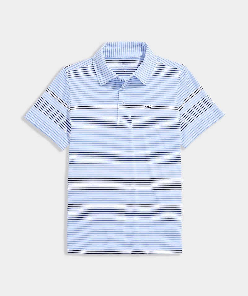 Boys' Harborview Stripe Sankaty Performance Polo