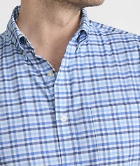 Road Town Tattersall Performance Cotton Shirt