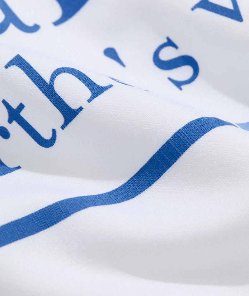 Harbor Logo Box Short-Sleeve Performance Tee