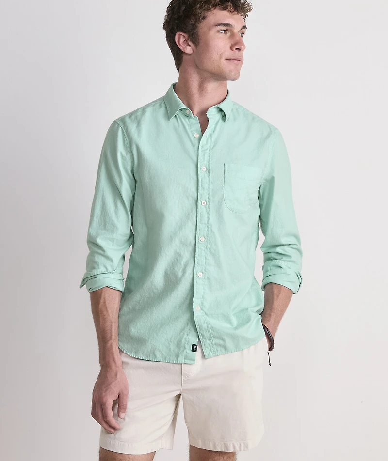 Cisco Solid Island Cotton Shirt