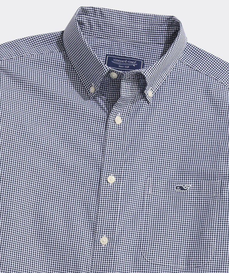Anegada Gingham Perfect Wash Poplin Shirt