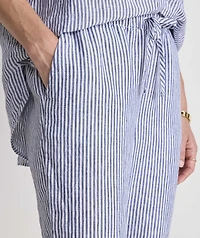 Tie-Waist Linen Pants