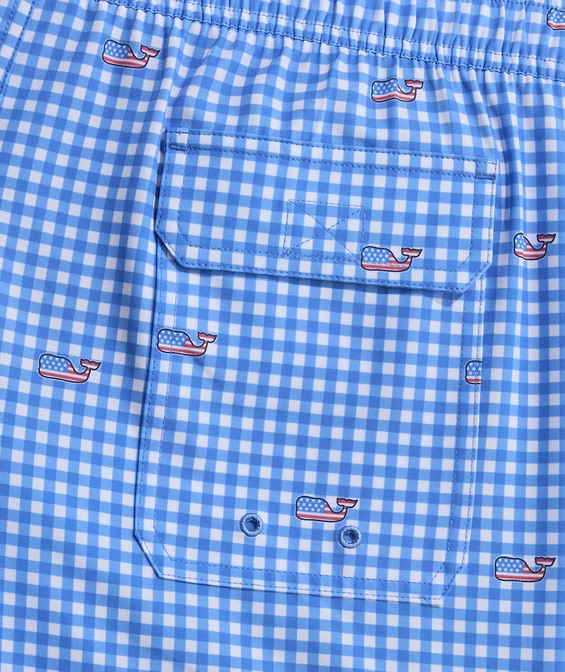 Inch Printed Chappy Swim Trunks