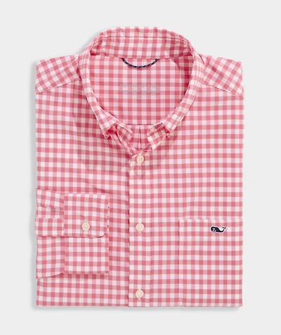 Performance Mainsail Gingham Featherweight Shirt