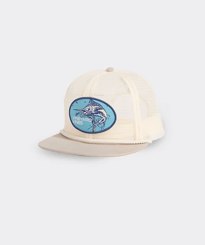 Marlin Patch Mesh Snapback Hat