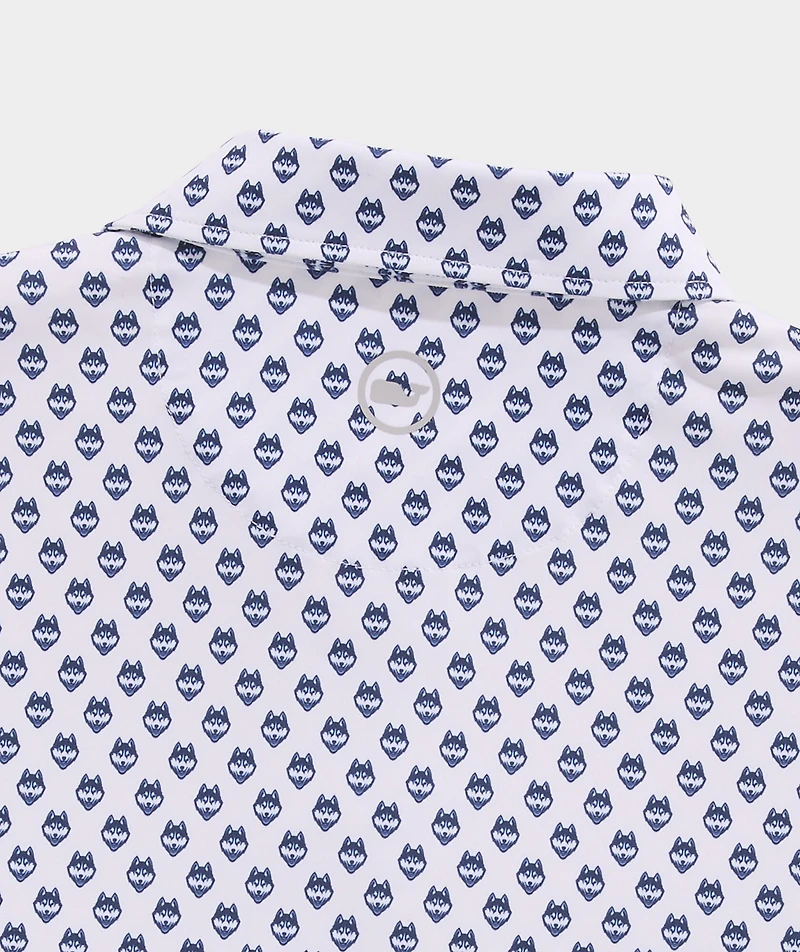 University Of Connecticut Printed Sankaty Polo