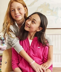 Girls' Shimmer Dreamcloth® Full-Zip Hoodie