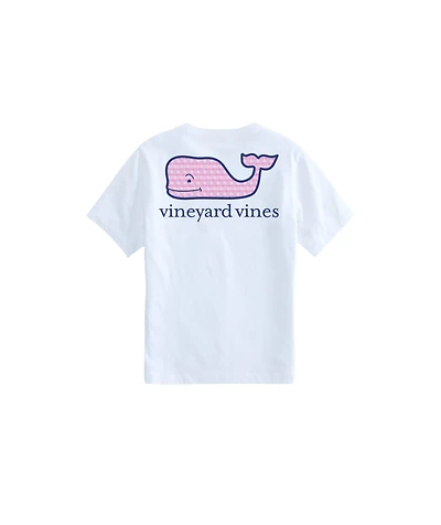 OUTLET Girls' Whale Dot Short-Sleeve Pocket Tee