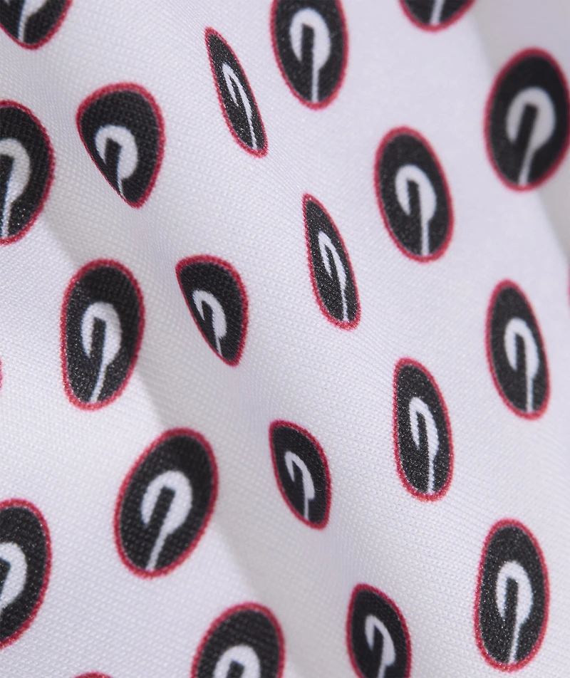 University of Georgia Men's Printed Sankaty Polo