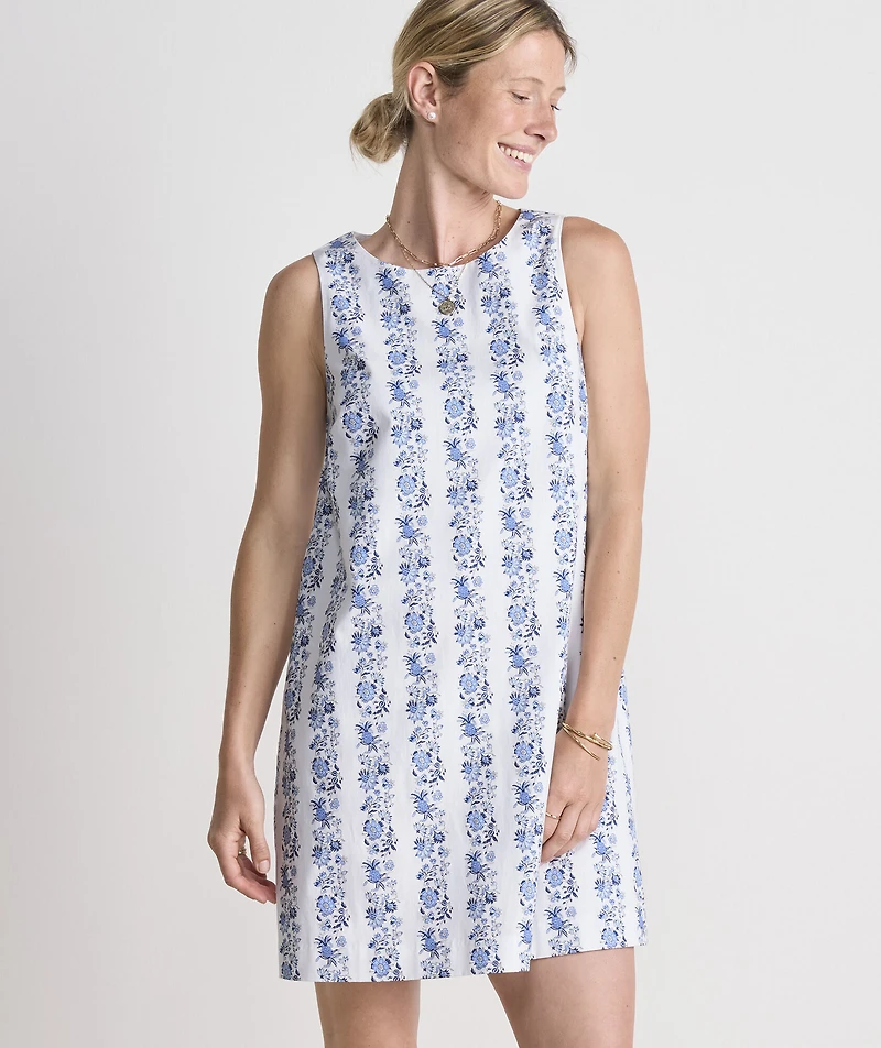 Poplin Shift Dress