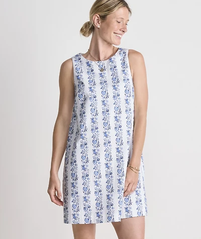 Poplin Shift Dress