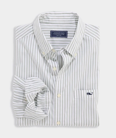 Seabird Stripe Perfect Wash Poplin Shirt