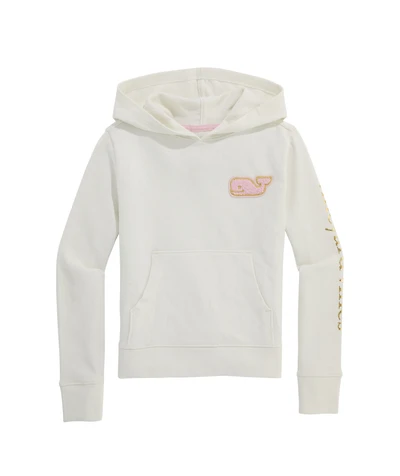 OUTLET Girls' Chenille Patch Hoodie