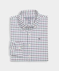 Boys' Quidnet Tattersall Performance Cotton Shirt