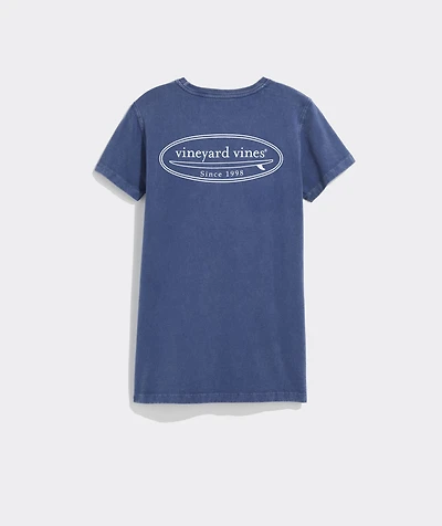 Drift Dye Surf Logo Short-Sleeve Tee
