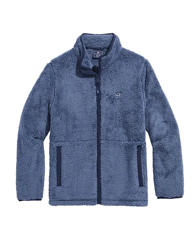 OUTLET Boys' Sherpa Fleece Full-Zip Jacket
