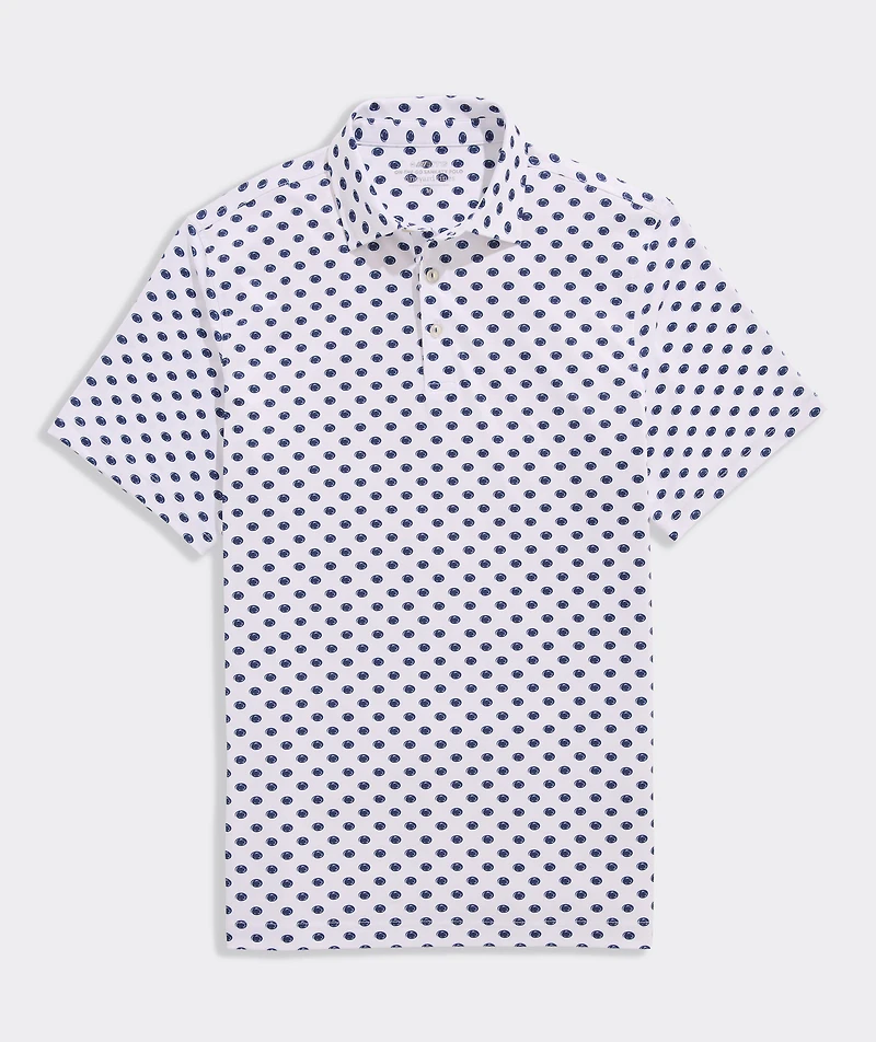 Penn State University Men's Printed Sankaty Polo