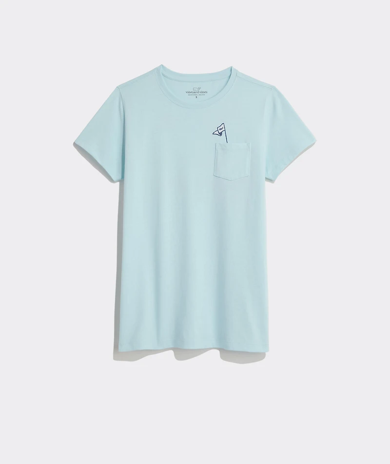 OUTLET Women's Golf Tee-ni Time Short-Sleeve Pocket Tee