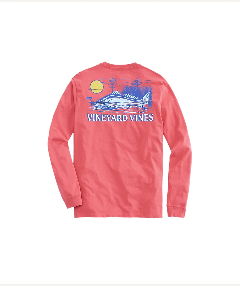 OUTLET Redfish Dawn Long-Sleeve Pocket Tee