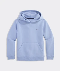 OUTLET Kids' Whale Embroidered Brushed Terry Hoodie